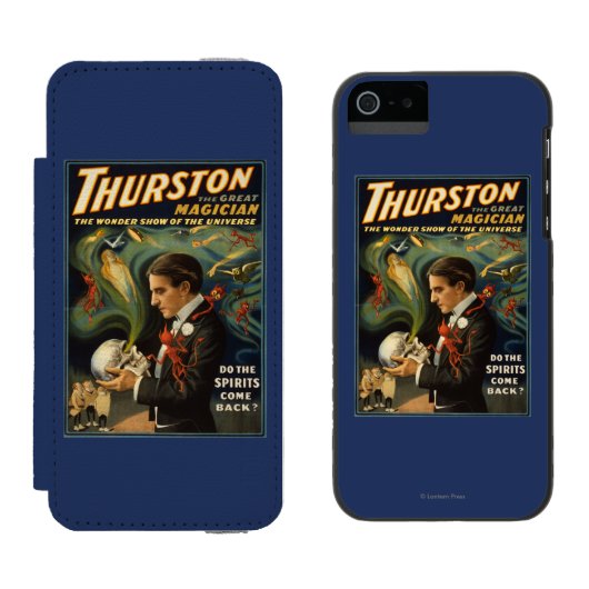 Thurston de Grote Magicische Holding Incipio iPhone Portemonnee Hoesje (Naast elkaar)