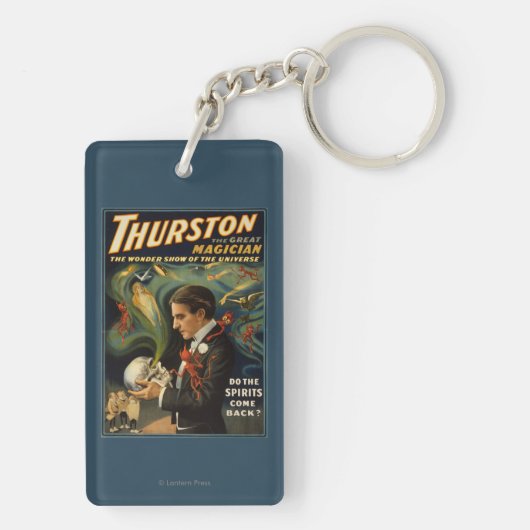 Thurston de Grote Magicische Holding Sleutelhanger (achterkant)
