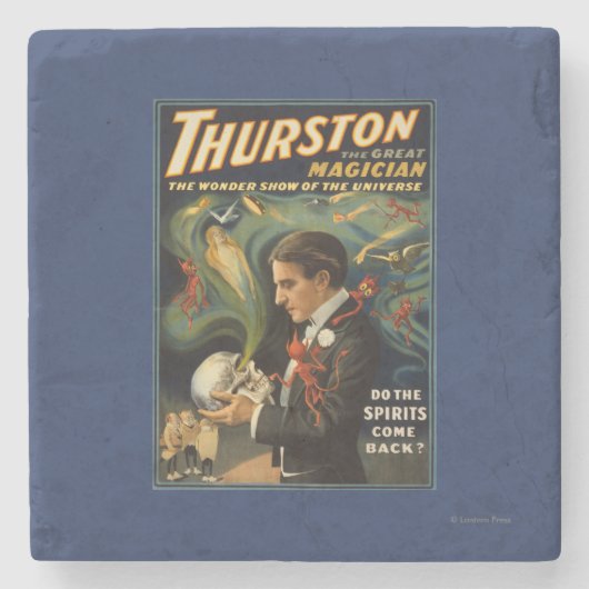 Thurston de Grote Magicische Holding Stenen Onderzetter (Voorkant)