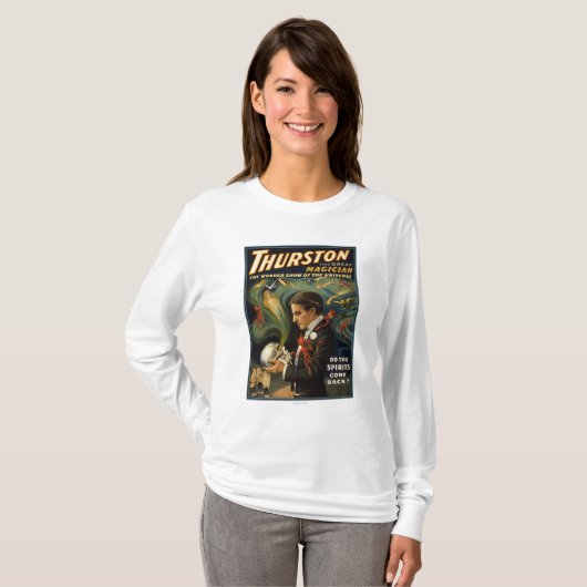 Thurston de Grote Magicische Holding T-shirt (Voorkant volledig)