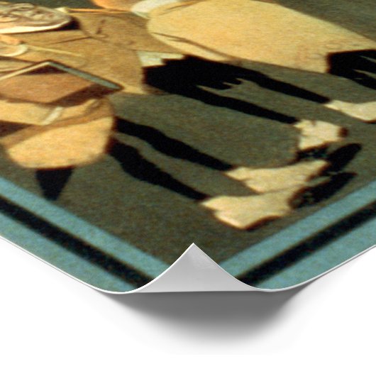 Thurston de Grote Magicus c. 1915 Poster (Hoek)