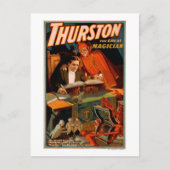 Thurston de Grote Magicus met Devil Magic Briefkaart (Voorkant)