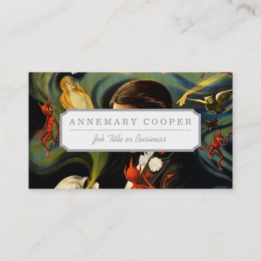 Thurston de Grote Magicus Visitekaartje (Voorkant)