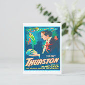 Thurston de Grote Magiër Advertentie Briefkaart (Staand voorkant)