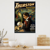 Thurston de Magicische reissue 36 x 24 Poster (Keuken)