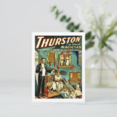 Thurston de Magicus - Het Wonder Show Briefkaart (Staand voorkant)