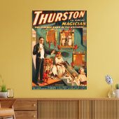 Thurston - Demons & Donkey Vanish Trick Magic Canvas Afdruk (Insitu (Woonkamer))