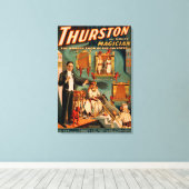 Thurston - Demons & Donkey Vanish Trick Magic Canvas Afdruk (Insitu (Houten vloer))