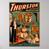 Thurston - Demons & Donkey Vanish Trick Magic Poster (Voorkant)