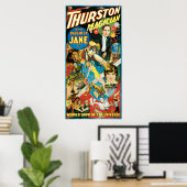 Thurston & Dochter Jane Magicien Adverteren Poster (Thuiskantoor)