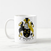 Thurston Family Crest Koffiemok (Links)
