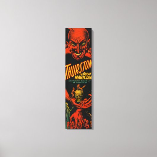 Thurston "Great Magicia Show of the Universe" Canvas Afdruk (Voorkant)
