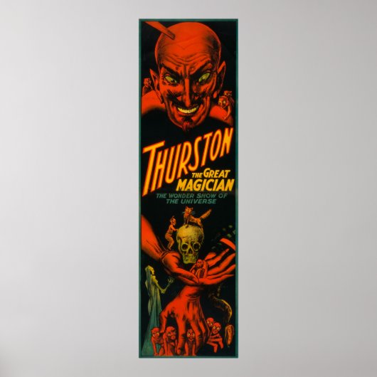 Thurston "Great Magicia Show of the Universe" Poster (Voorkant)