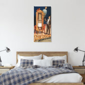Thurston Kellar's opvolger Magic Poster Canvas Afdruk (Insitu (Slaapkamer))