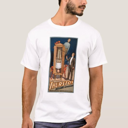 Thurston Kellar's opvolger Magic Poster T-shirt (Voorkant)