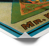 Thurston ~ Kellar's opvolger  Magische Wet Poster (Hoek)