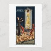 Thurston Kellar's opvolger - Vrouw in water Briefkaart (Voorkant)