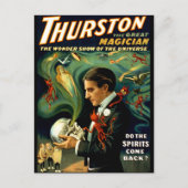 Thurston - Komen de geesten terug? Briefkaart (Voorkant)