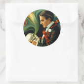 Thurston - Komen de geesten terug? Ronde Sticker (Tas)