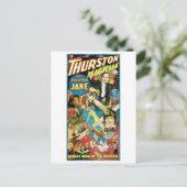 Thurston Magicia & Jane ~  Magische Wet Briefkaart (Staand voorkant)