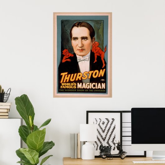 Thurston Magicia Poster (Thuiskantoor)