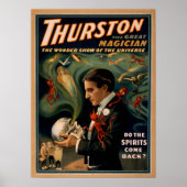 THURSTON Magicische illusionist VAUDEVILLE Poster (Voorkant)
