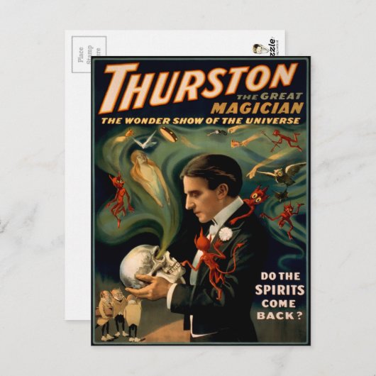  Thurston Magisch Poster Briefkaart (Voorkant / Achterkant)