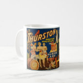 Thurston, meester goochelaar uit een pet koffiemok (Voorkant links)