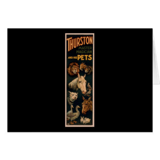 Thurston meester magicus en zijn huisdieren