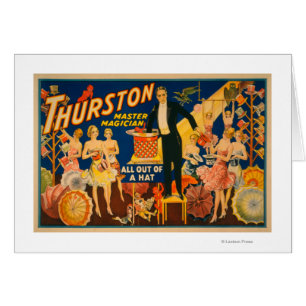 Thurston, meester Magicus "uit een Pet" Magisch