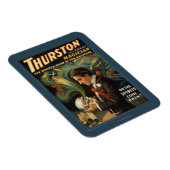 Thurston the Great Magician Holding Skull Magic Magneet (Rechterzijde)