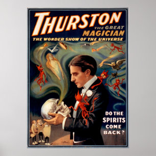 Thurston The Magicia Canvas Print