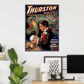 Thurston The Magicia Canvas Print (Thuiskantoor)