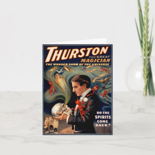 Thurston the Magicia Note Kaart