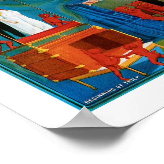 Thurston ~ World's grootste Magiciër Poster (Hoek)