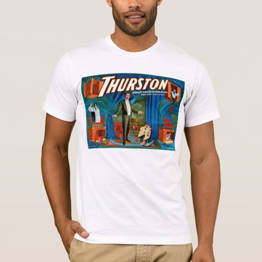 Thurston ~ World's grootste Magiciër T-shirt (Voorkant)