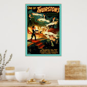 Thurston's Astounding Mysteries Poster (Keuken)