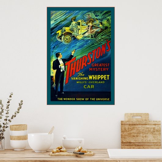 Thurston's grootste mysterie poster (Keuken)