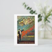 Thurston's grootste Mystery Vintage Ad Briefkaart (Staand voorkant)