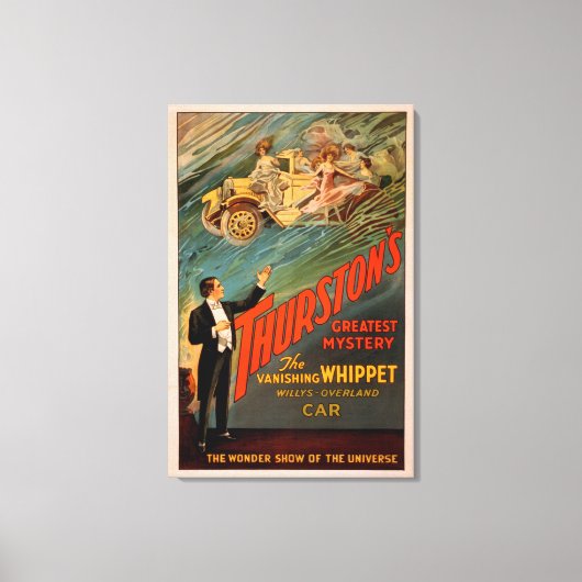 Thurston's verbannen Whippet Willys-Overland Canvas Afdruk (Voorkant)