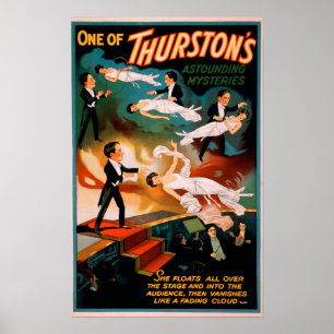 Thurston's verbluffende mysteries Magisch Poster