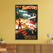Thurston's verbluffende mysteries Magisch Poster Canvas Afdruk (Insitu (Woonkamer))