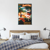 Thurston's verbluffende mysteries Magisch Poster Canvas Afdruk (Insitu (Slaapkamer))