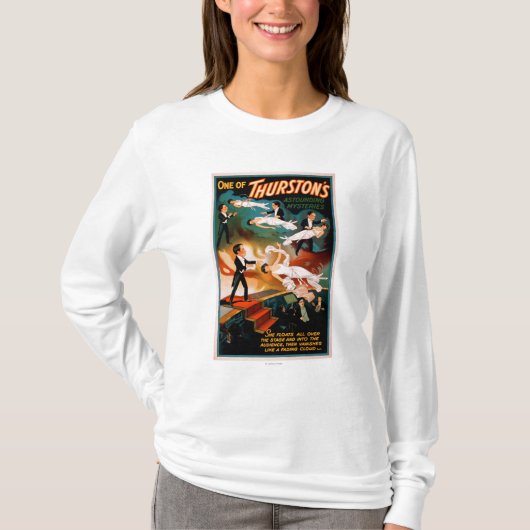 Thurston's verbluffende mysteries Magisch Poster T-shirt (Voorkant)