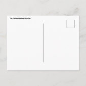 Thuy Tien Lake Abandoned Water Park Illustration Briefkaart (Achterkant)