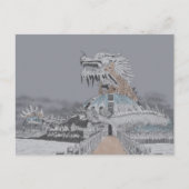 Thuy Tien Lake Abandoned Water Park Illustration Briefkaart (Voorkant)