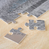 Thuy Tien Lake Abandoned Water Park Illustration Legpuzzel (Zijkant)