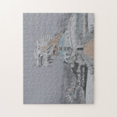 Thuy Tien Lake Abandoned Water Park Illustration Legpuzzel (Verticaal)