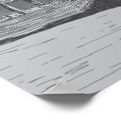 Thuy Tien Lake Abandoned Water Park Illustration Poster (Hoek)