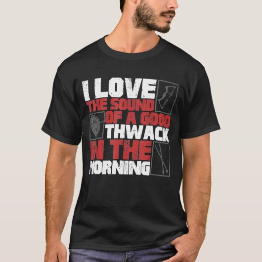 Thwack Bow en Arrow-offerte T-shirt (Voorkant)